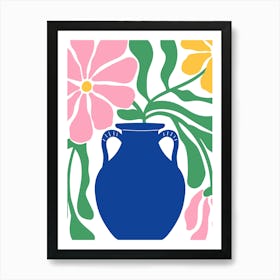 Vase Of Flowers Art Print