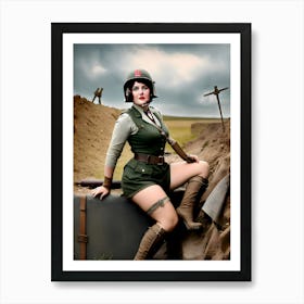 Russian Soldier 1 Art Print