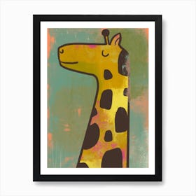 Giraffe Art Print