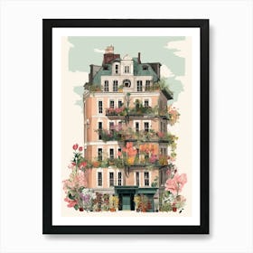 House Of Flowers New York 2 Art Print