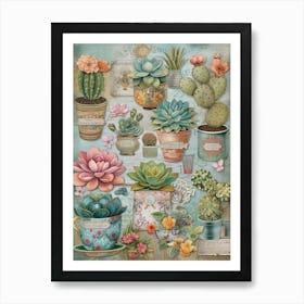 Cactus Garden 6 Poster