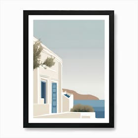 Santorini 2 Art Print