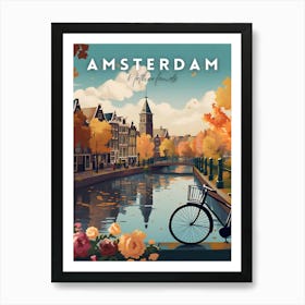 Amsterdam Travel 1 Art Print