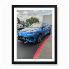 Lamborghini Urus Rs Art Print