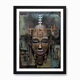 African Harmony: Art and Decor Embracing Unity Art Print