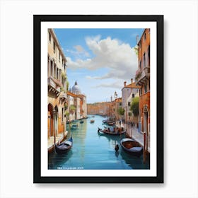 Venice Canal.10 Art Print