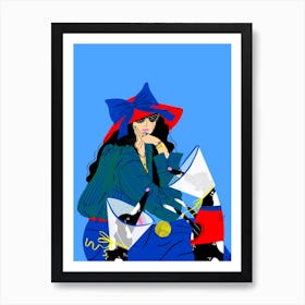 Shady Art Print