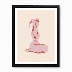 Nude, Arms Folded Over Her Head Art Print