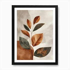 Leaves Canvas Print Art Print