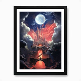 Castle In The Sky 10 Art Print