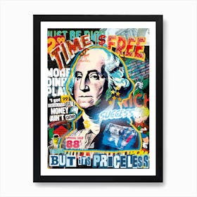 POP GEORGE Art Print