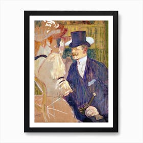 The Englishman (William Tom Warrener, (1861–1934), Henri de Toulouse-Lautrec Art Print