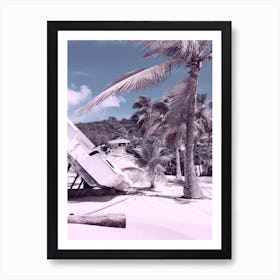 Beached Art Print