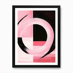 Abstract Pink Painting 3 Art Print