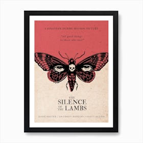 The Silence Of The Lambs Movie Art Print