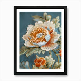 Chinese Embroidery 43 Art Print