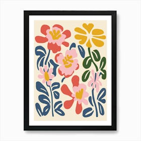 Flowers In Bloom 2 Art Print