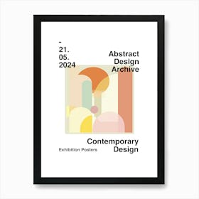 Abstract Design Archive Poster 49 Art Print