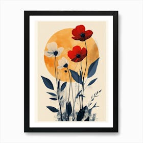 Poppies 74 Art Print