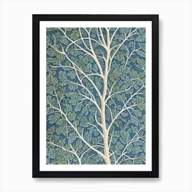 Poplar 2 tree Vintage Botanical Art Print