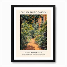 Chelsea Physic Garden London Parks Garden 4 Art Print