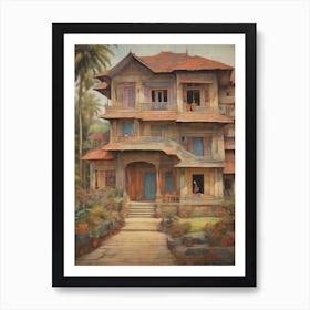 Indian House Art Print