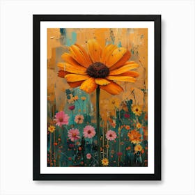 Dahlia Art Print