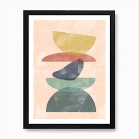 Balance Shapes Wall Art Print - Multicolor – Pauline Stanley Studio + Rare  Bird Co.