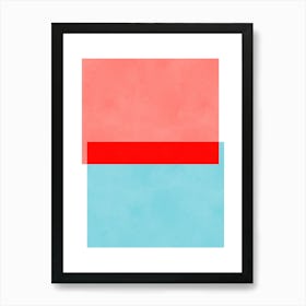 Modern and conceptual geometric 12 Art Print