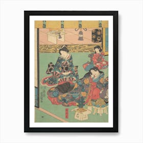 Print 49 By Utagawa Kunisada Art Print