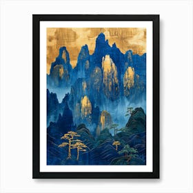 Blue Mountains 13 Art Print