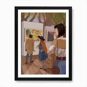 Gallery Autumn Exhibition Big City Life Art Print