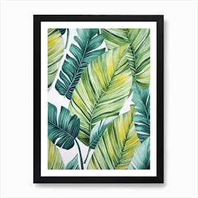 Tropical Leaves 6 Art Print