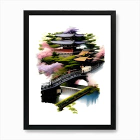 Kyoto, Japan Art Print