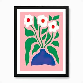 Flowers In A Vase 1 Art Print