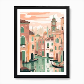 Venice, Italy Illustration Art Print