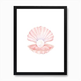 Pearl Shell Art Print