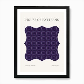 Geometric Pattern Poster 15 Art Print