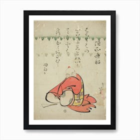 Poet Sōjō Henjō, Katsushika Hokusai Art Print