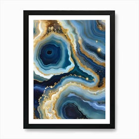 Agate Art Print