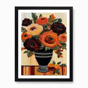 Flowers In A Vase 1 Art Print