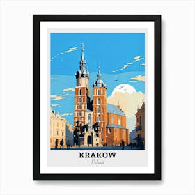 Krakow, Poland Travel Art Print