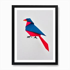 Chimney Swift Origami Bird Art Print