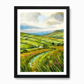 Irish Countryside Art Print