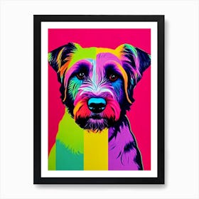 Tibetan Terrier Andy Warhol Style Dog Art Print