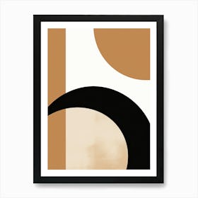 Abstract Cadence; Bauhaus Harmony Art Print