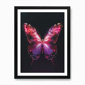 Abstract Butterfly 8 Art Print