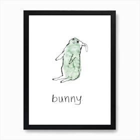 Bunny Art Print