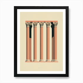 Library Of Celsus Illustration 1 Affiche