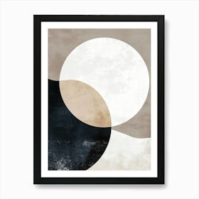 Faint Murmurs Minimalist Style Art Print